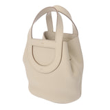 HERMES エルメス インザループ 18 べトン B刻印(2023年頃) レディース トリヨンクレマンス ヴォースイフト ハンドバッグ 新同 中古 銀蔵