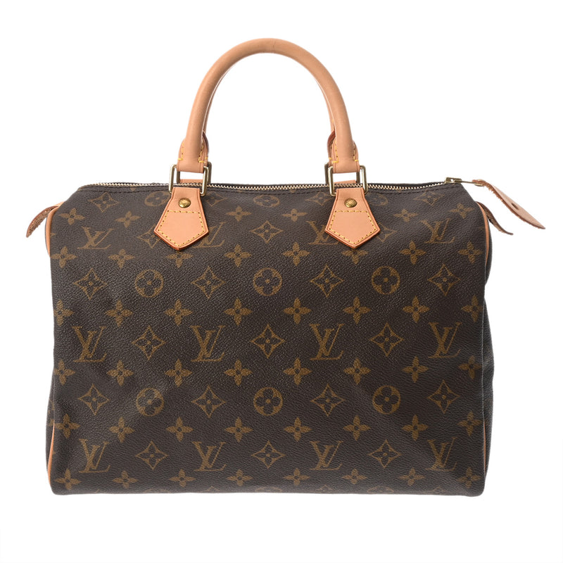 LOUIS VUITTON ルイヴィトン モノグラム スピーディ 30 旧型 ブラウン M41526 レディース モノグラムキャンバス ハンドバッグ ABランク 中古 銀蔵