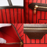 LOUIS VUITTON ルイヴィトン ダミエ ネヴァーフル PM ブラウン N41359 レディース ダミエキャンバス ハンドバッグ Aランク 中古 銀蔵
