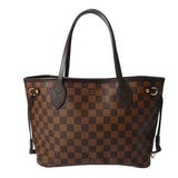 LOUIS VUITTON ルイヴィトン ダミエ ネヴァーフル PM ブラウン N41359 レディース ダミエキャンバス ハンドバッグ Aランク 中古 銀蔵
