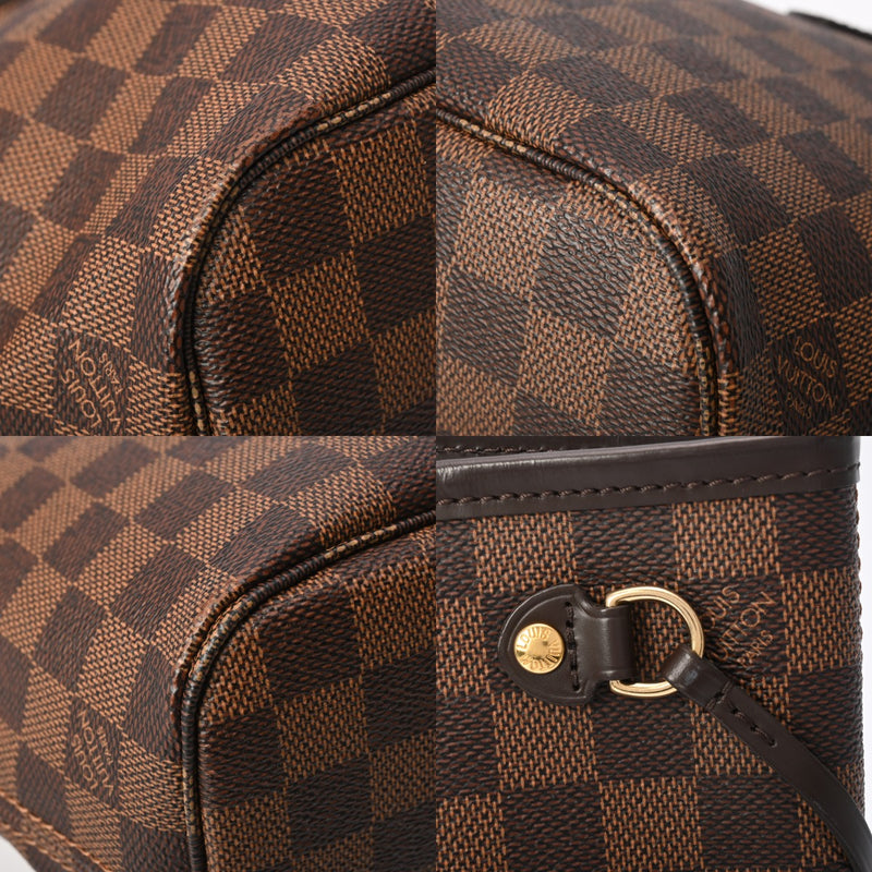 LOUIS VUITTON ルイヴィトン ダミエ ネヴァーフル PM ブラウン N41359 レディース ダミエキャンバス ハンドバッグ Aランク 中古 銀蔵