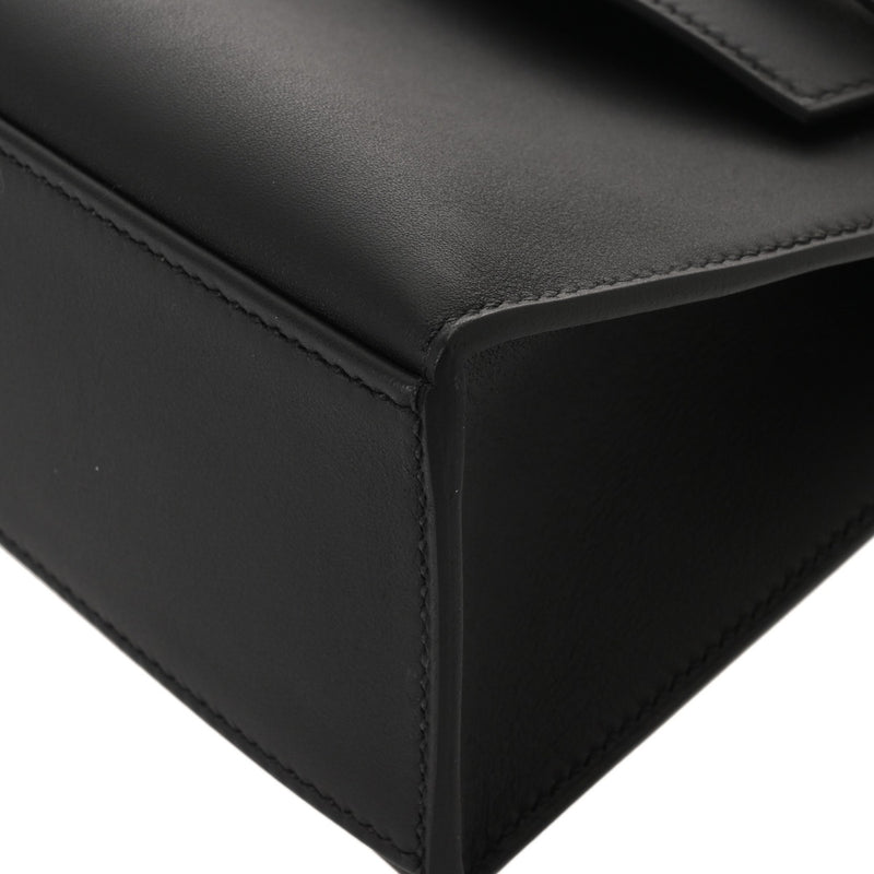 HERMES エルメス ポシェットケリー ブラック W刻印(2024年頃) レディース ヴォースイフト ハンドバッグ 未使用 銀蔵