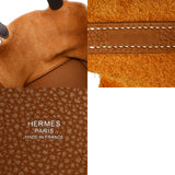 HERMES エルメス ピコタン ロック MM エクラ ゴールド/エベンヌ Z刻印(2021年頃) レディース トリヨンクレマンス ハンドバッグ 新同 中古 銀蔵