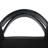 BALENCIAGA バレンシアガ ネイビーカバス XS ブラック 390346 レディース キャンバス レザー ハンドバッグ ABランク 中古 銀蔵