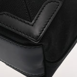 BALENCIAGA バレンシアガ ネイビーカバス XS ブラック 390346 レディース キャンバス レザー ハンドバッグ ABランク 中古 銀蔵