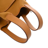 HERMES エルメス ピコタン ロック PM セサミ/デセール U刻印(2022年頃)　　　　 レディース ヴォースイフト トワルゴエラン ハンドバッグ 新同 中古 銀蔵