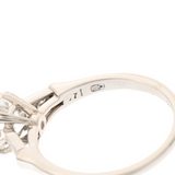 HARRY WINSTON ハリーウィンストン トリスト #8 E-VVS2-EX 8号 レディース Pt950プラチナ リング・指輪 Aランク 中古 銀蔵