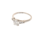 HARRY WINSTON ハリーウィンストン トリスト #8 E-VVS2-EX 8号 レディース Pt950プラチナ リング・指輪 Aランク 中古 銀蔵