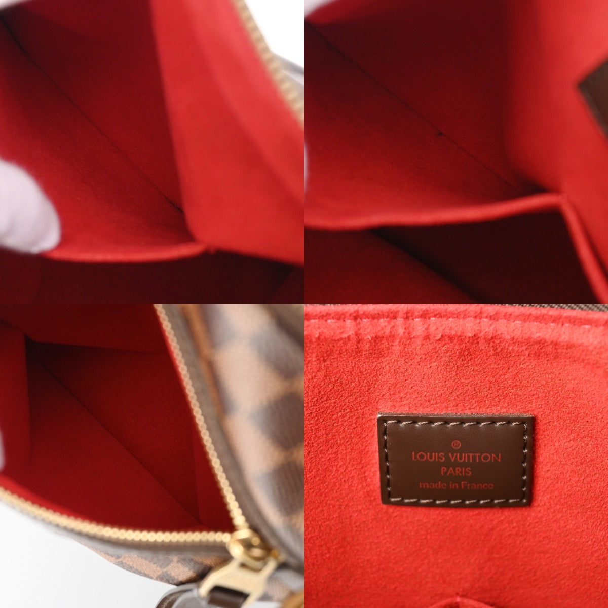 LOUIS VUITTON ルイヴィトン ダミエ イーヴォラ MM 2WAY ブラウン