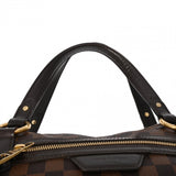 LOUIS VUITTON ルイヴィトン ダミエ イーヴォラ MM 2WAY ブラウン N41131 レディース ダミエキャンバス ハンドバッグ Bランク 中古 銀蔵