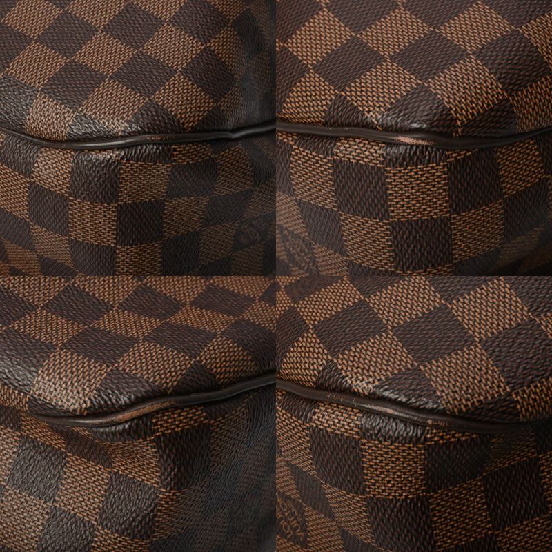 LOUIS VUITTON ルイヴィトン ダミエ イーヴォラ MM 2WAY ブラウン N41131 レディース ダミエキャンバス ハンドバッグ Bランク 中古 銀蔵