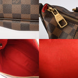 LOUIS VUITTON ルイヴィトン ダミエ イーヴォラ MM 2WAY ブラウン N41131 レディース ダミエキャンバス ハンドバッグ Bランク 中古 銀蔵