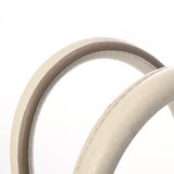 HERMES エルメス バーキン クラブ 35 ミコノス/ホワイト □O刻印(2011年頃) ユニセックス トリヨンクレマンス リザード ハンドバッグ Bランク 中古 銀蔵