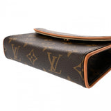 LOUIS VUITTON ルイヴィトン モノグラム ポシェットフロランティーヌ ベルトS ブラウン M51855 レディース モノグラムキャンバス ウエストバッグ ABランク 中古 銀蔵