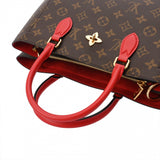 LOUIS VUITTON ルイヴィトン モノグラム フラワートート 2WAY コクリコ M43553 レディース モノグラムキャンバス ハンドバッグ Aランク 中古 銀蔵