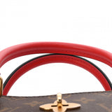 LOUIS VUITTON ルイヴィトン モノグラム フラワートート 2WAY コクリコ M43553 レディース モノグラムキャンバス ハンドバッグ Aランク 中古 銀蔵