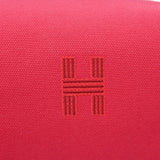 HERMES エルメス ブリッドアブラック PM ハイビスカス レディース コットン100％ ポーチ Aランク 中古 銀蔵