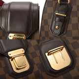 LOUIS VUITTON ルイヴィトン ダミエ グリート ブラウン N48108 レディース ダミエキャンバス ハンドバッグ ABランク 中古 銀蔵