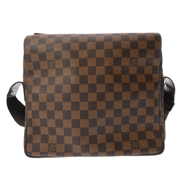 LOUIS VUITTON ナヴィグリオ ダミエ N45255 Bランク LOUIS VUITTON ルイヴィトン ダミエ ナヴィグリオ ブラウン N45255