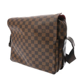 LOUIS VUITTON ルイヴィトン ダミエ ナヴィグリオ ブラウン N45255 ユニセックス ダミエキャンバス ショルダーバッグ Bランク 中古 銀蔵