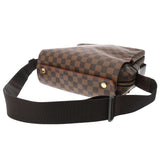 LOUIS VUITTON ルイヴィトン ダミエ ナヴィグリオ ブラウン N45255 ユニセックス ダミエキャンバス ショルダーバッグ Bランク 中古 銀蔵