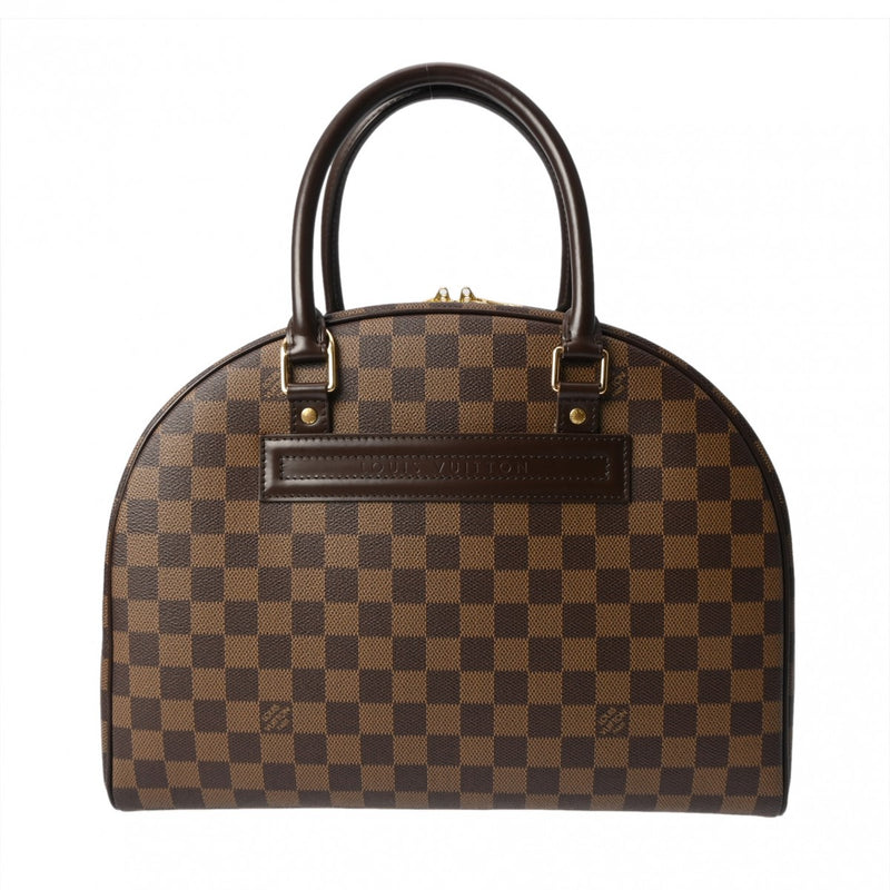 LOUIS VUITTON ルイヴィトン ダミエ ノリータ ブラウン N41455 ユニセックス ダミエキャンバス ハンドバッグ ABランク 中古 銀蔵