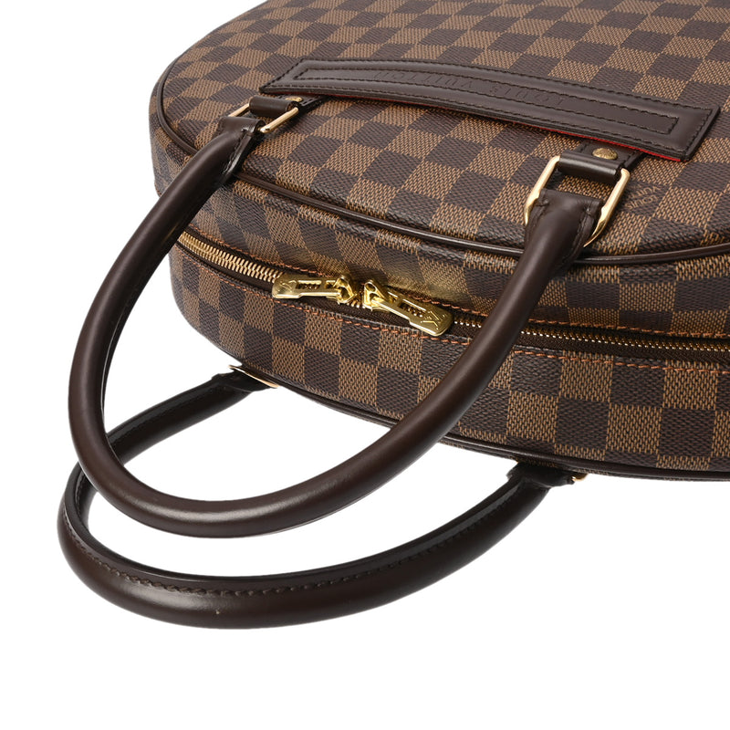 LOUIS VUITTON ルイヴィトン ダミエ ノリータ ブラウン N41455 ユニセックス ダミエキャンバス ハンドバッグ ABランク 中古 銀蔵