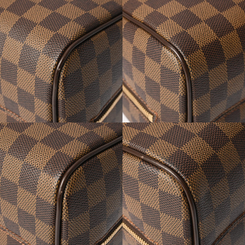 LOUIS VUITTON ルイヴィトン ダミエ ノリータ ブラウン N41455 ユニセックス ダミエキャンバス ハンドバッグ ABランク 中古 銀蔵
