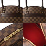 LOUIS VUITTON ルイヴィトン ダミエ ノリータ ブラウン N41455 ユニセックス ダミエキャンバス ハンドバッグ ABランク 中古 銀蔵