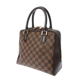 LOUIS VUITTON ルイヴィトン ダミエ ブレラ ブラウン N51150 レディース ダミエキャンバス ハンドバッグ Aランク 中古 銀蔵