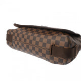 LOUIS VUITTON ルイヴィトン ダミエ ブルックリン MM ブラウン N51211 ユニセックス ダミエキャンバス ショルダーバッグ Bランク 中古 銀蔵