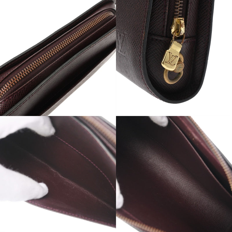 LOUIS VUITTON ルイヴィトン タイガ バイカル アカジュ M30186 メンズ レザー セカンドバッグ ABランク 中古 銀蔵