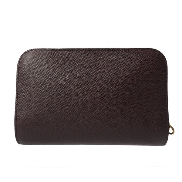 LOUIS VUITTON ルイヴィトン タイガ バイカル アカジュ M30186 メンズ レザー セカンドバッグ ABランク 中古 銀蔵