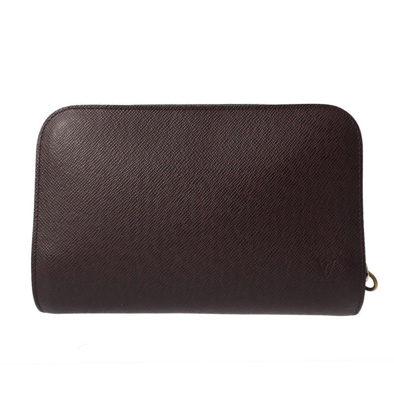 LOUIS VUITTON ルイヴィトン タイガ バイカル アカジュ M30186 メンズ レザー セカンドバッグ ABランク 中古 銀蔵