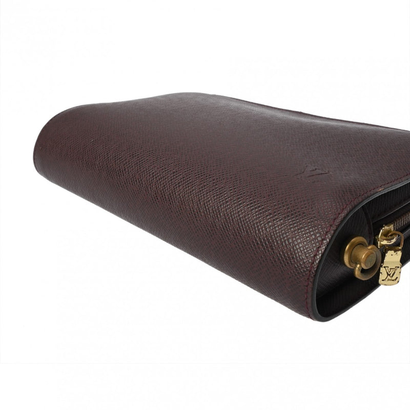 LOUIS VUITTON ルイヴィトン タイガ バイカル アカジュ M30186 メンズ レザー セカンドバッグ ABランク 中古 銀蔵