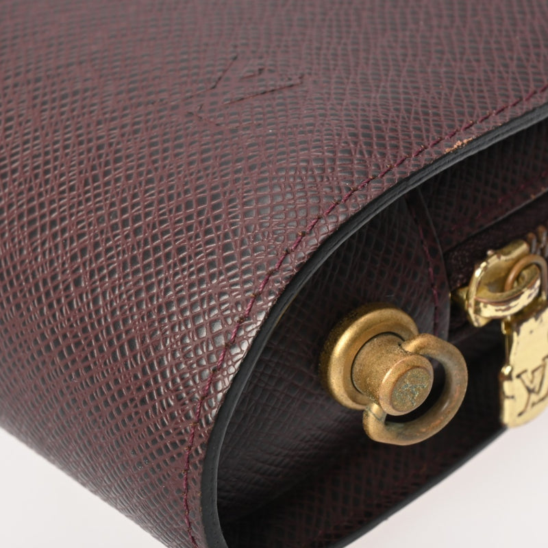 LOUIS VUITTON ルイヴィトン タイガ バイカル アカジュ M30186 メンズ レザー セカンドバッグ ABランク 中古 銀蔵