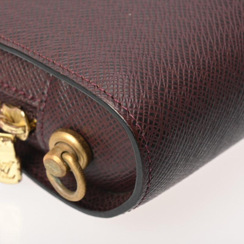 LOUIS VUITTON ルイヴィトン タイガ バイカル アカジュ M30186 メンズ レザー セカンドバッグ ABランク 中古 銀蔵