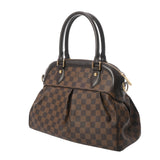 LOUIS VUITTON ルイヴィトン ダミエ トレヴィ PM ブラウン N51997 ボーイズ ダミエキャンバス ハンドバッグ ABランク 中古 銀蔵