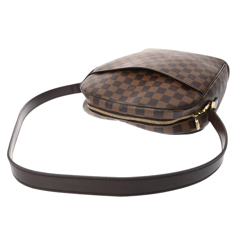 LOUIS VUITTON ルイヴィトン ダミエ イパネマ GM ブラウン N51292 レディース ダミエキャンバス ショルダーバッグ ABランク 中古 銀蔵