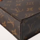 LOUIS VUITTON ルイヴィトン モノグラム プティット サックプラ 旧型 2WAY ブラウン M69442 レディース モノグラムキャンバス ハンドバッグ ABランク 中古 銀蔵