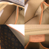 LOUIS VUITTON ルイヴィトン モノグラム ドーヴィル ブラウン M47270 レディース モノグラムキャンバス ハンドバッグ Bランク 中古 銀蔵