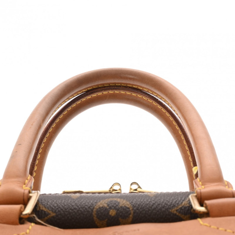LOUIS VUITTON ルイヴィトン モノグラム ドーヴィル ブラウン M47270
