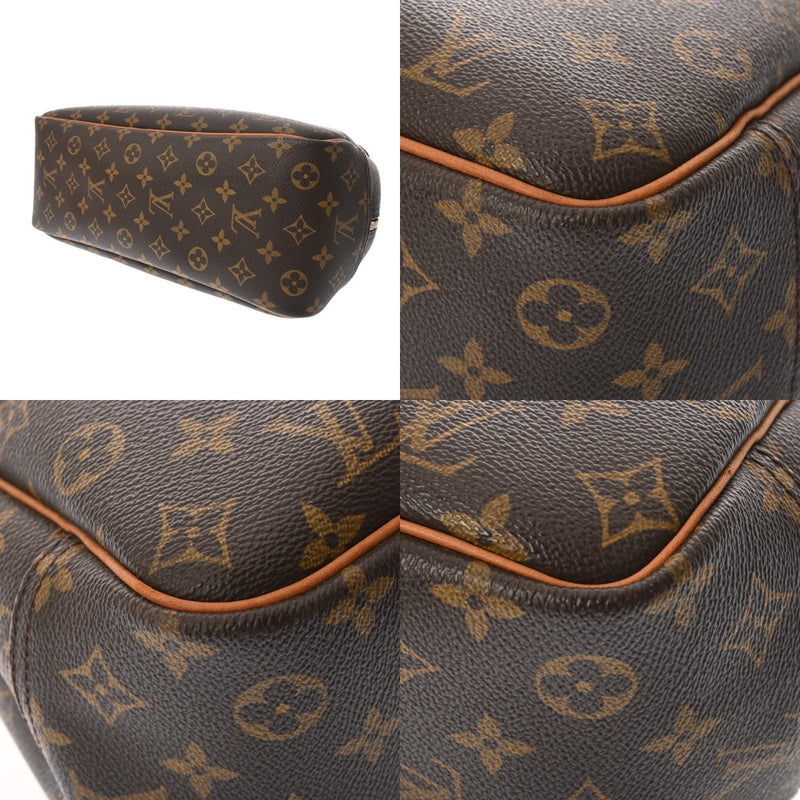 LOUIS VUITTON ルイヴィトン モノグラム ドーヴィル ブラウン M47270
