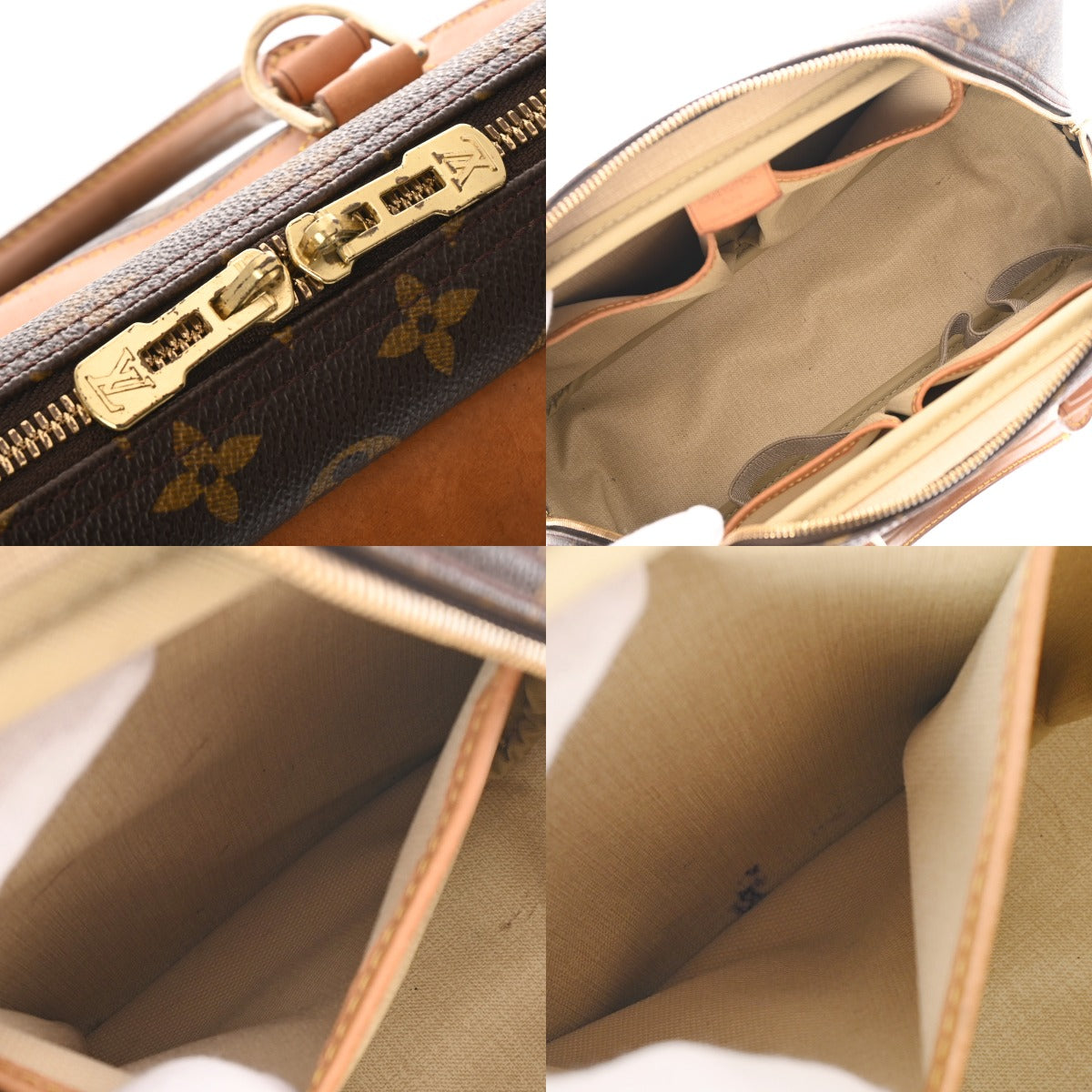 LOUIS VUITTON ルイヴィトン モノグラム ドーヴィル ブラウン M47270