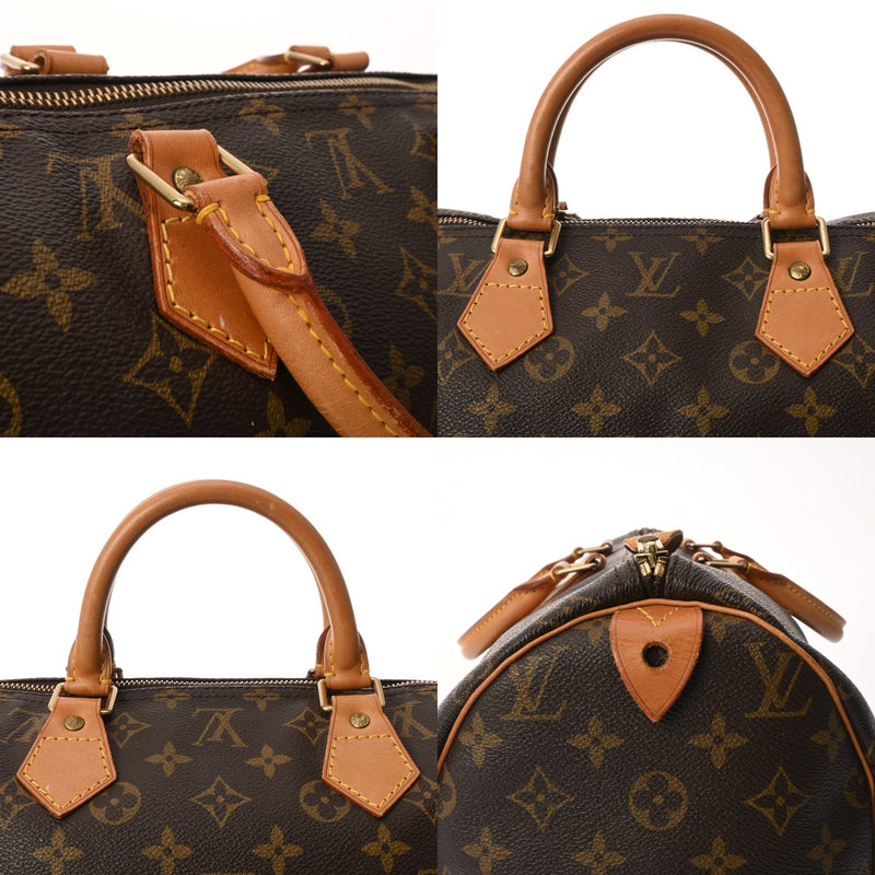 LOUIS VUITTON ルイヴィトン モノグラム スピーディ 40 ブラウン M41522 レディース モノグラムキャンバス ハンドバッグ Bランク 中古 銀蔵