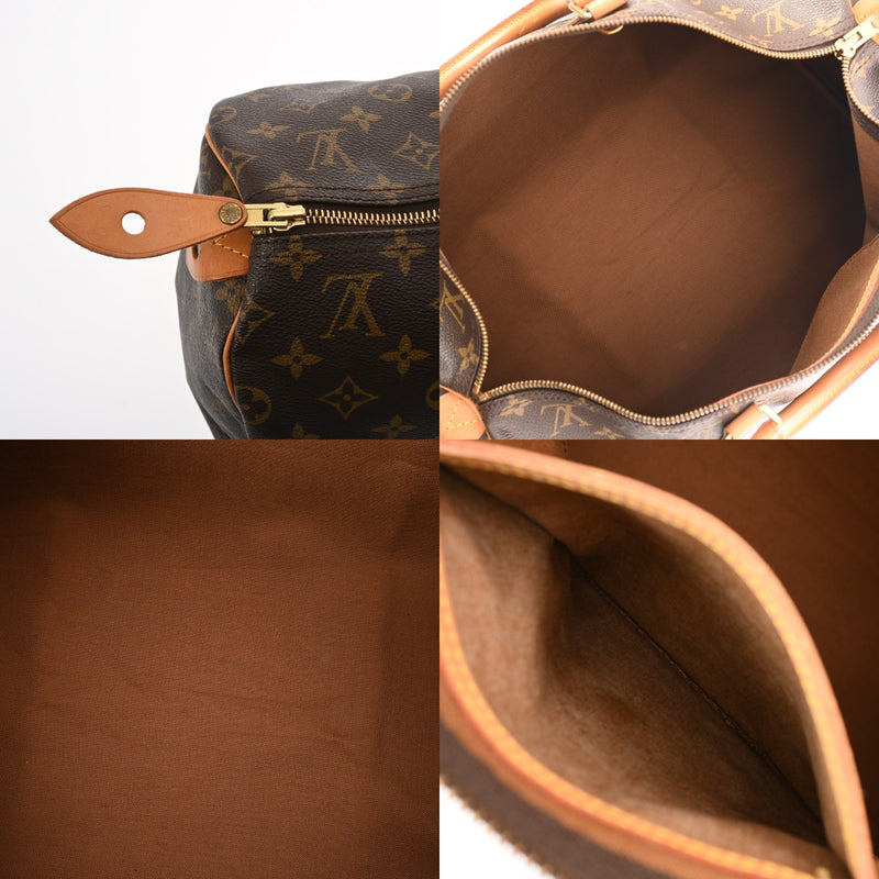 LOUIS VUITTON ルイヴィトン モノグラム スピーディ 40 ブラウン M41522 レディース モノグラムキャンバス ハンドバッグ Bランク 中古 銀蔵