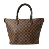 LOUIS VUITTON ルイヴィトン ダミエ サレヤ MM ブラウン N51182 レディース ダミエキャンバス ハンドバッグ ABランク 中古 銀蔵