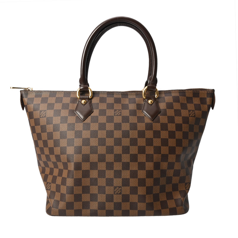 LOUIS VUITTON ルイヴィトン ダミエ サレヤ MM ブラウン N51182 レディース ダミエキャンバス ハンドバッグ ABランク 中古 銀蔵