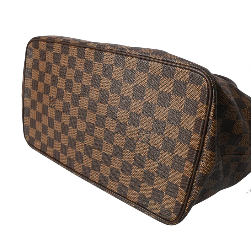 LOUIS VUITTON ルイヴィトン ダミエ サレヤ MM ブラウン N51182 レディース ダミエキャンバス ハンドバッグ ABランク 中古 銀蔵