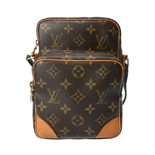 LOUIS VUITTON ルイヴィトン モノグラム アマゾン ブラウン M45236 レディース モノグラムキャンバス ショルダーバッグ Cランク 中古 銀蔵